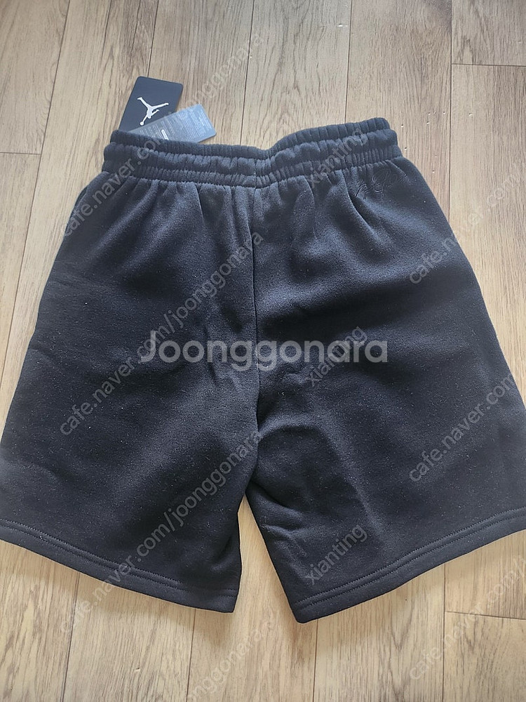 나이키 조던 키즈 주니어 반바지 쇼츠 기모 5부 팬츠 블랙 새제품 160--3